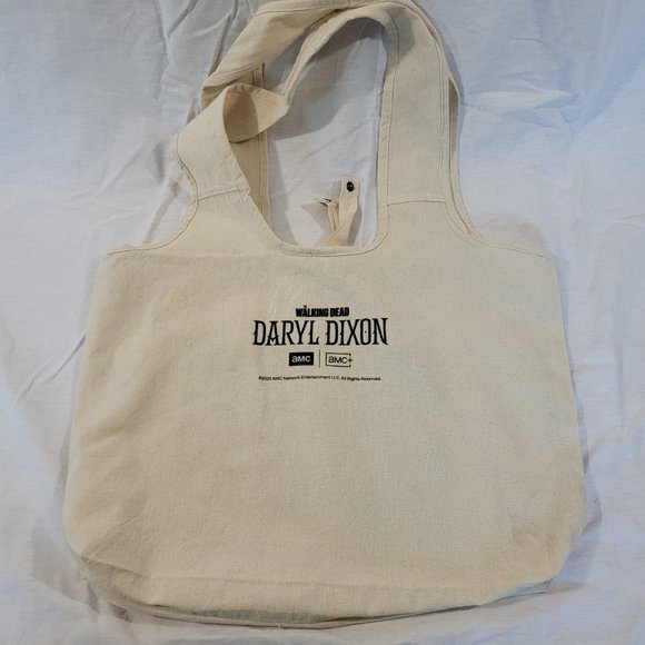 Canvas "Daryl Dixon" tote bag, NEW, UNUSED - Picture 5 of 9